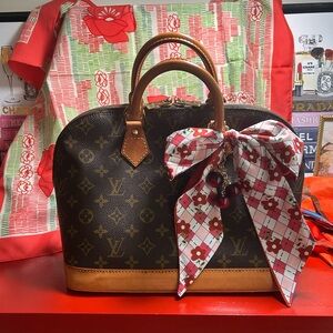 LOUIS VUITTON Monogram Canvas Alma Bag -BA1915